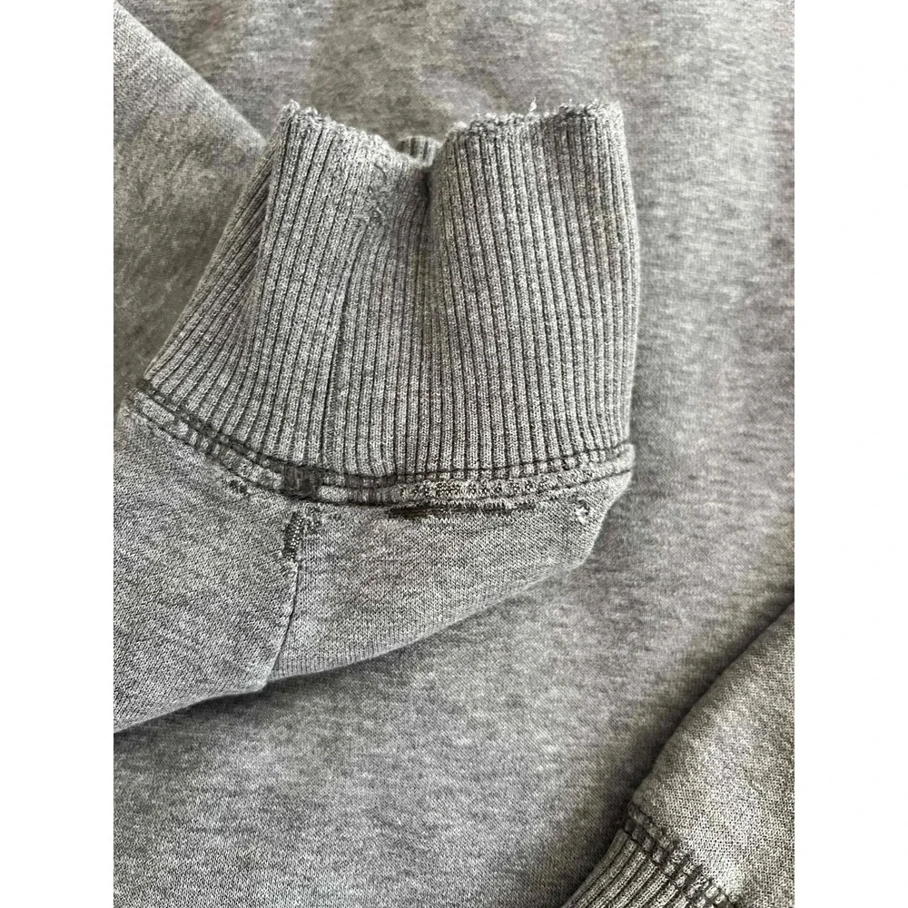 Nike Athletic‎ Dept Gray Full Zip Hoodie Mens Size Medium Sportswear Athleisure